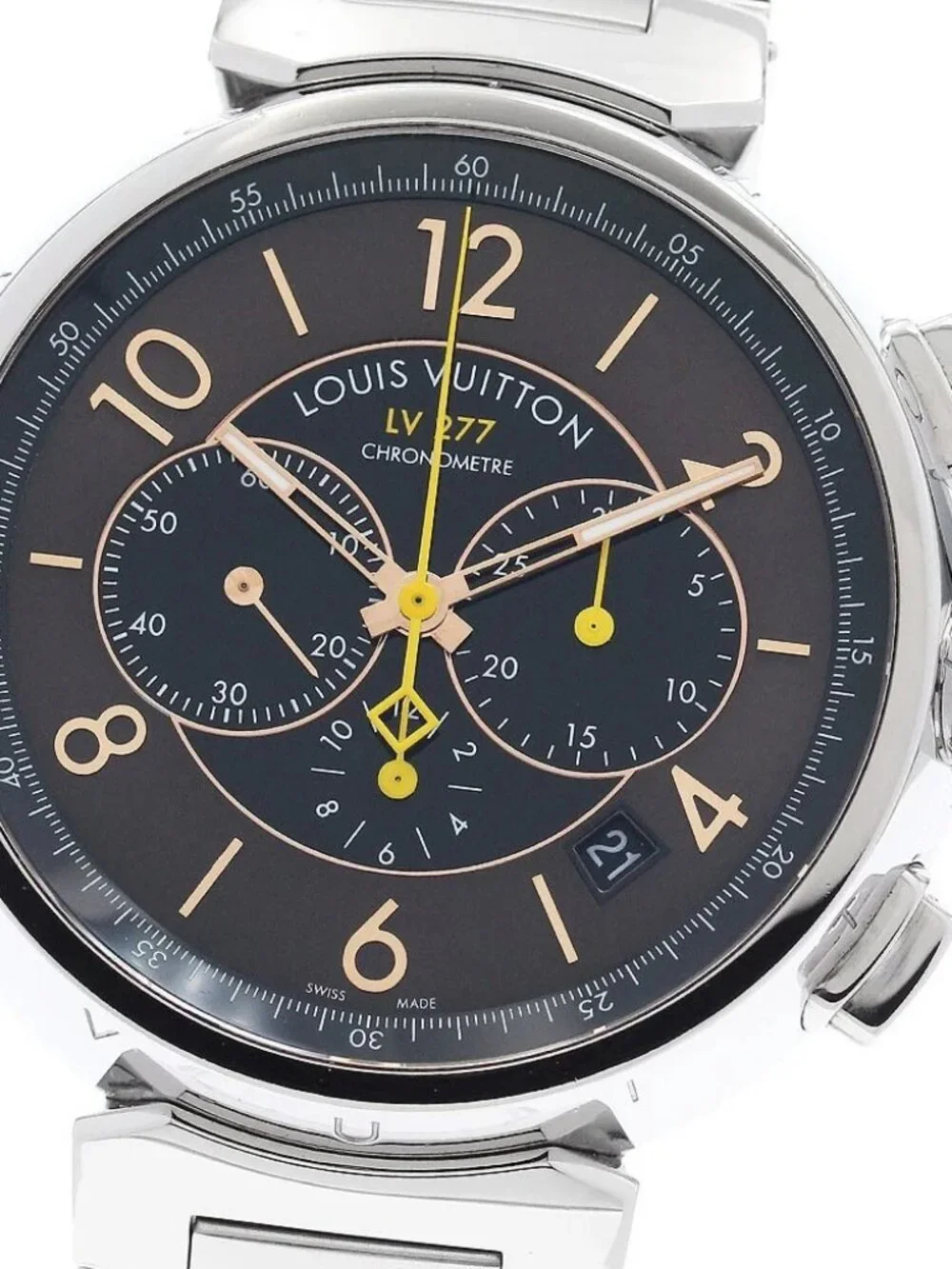 LOUIS VUITTON Tambour El Primero Q114A Chronograph Date Automatic Men's_959567